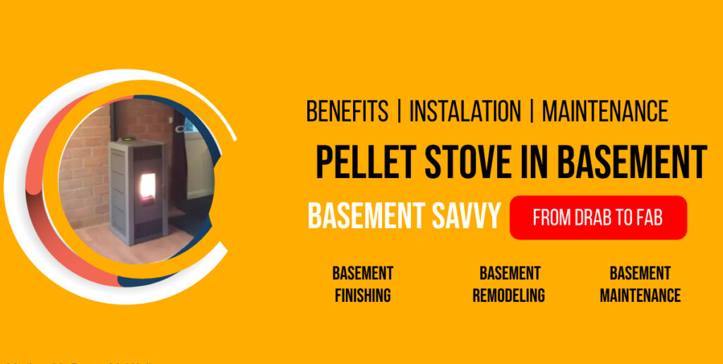 pellet stove in basement, instalation guide